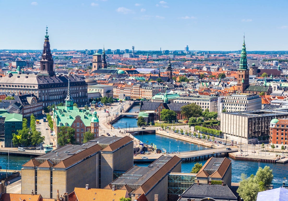 Copenhague, la capital de Dinamarca