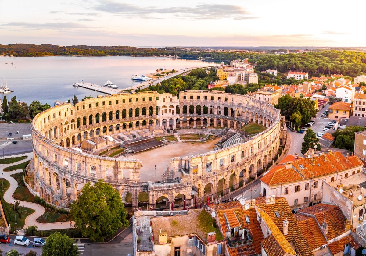 Anfiteatro de Pula, en Croacia