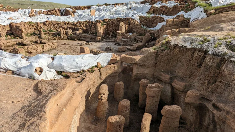 El yacimiento de Karahan Tepe, de la misma época, completa la visión de un tiempo en el que el hombre dejaba de ser nómada