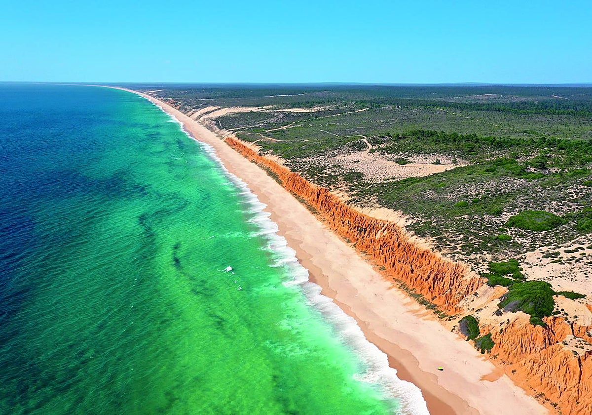 Las enormes playas de Comporta, en Portugal