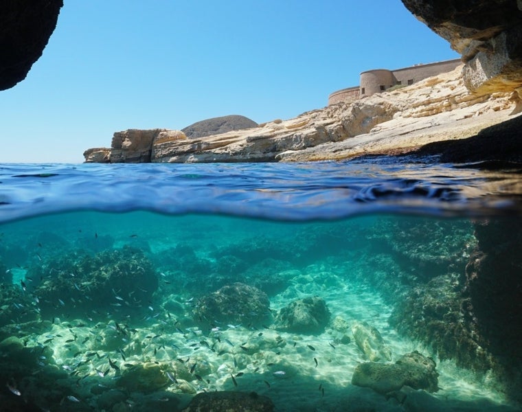 Cueva marina en Rodalquilar