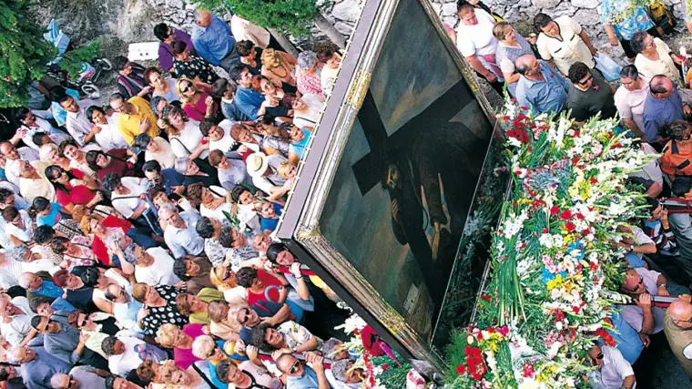 El origen del cuadro es controvertido, sobre todo porque se exhibió en la catedral de Granada