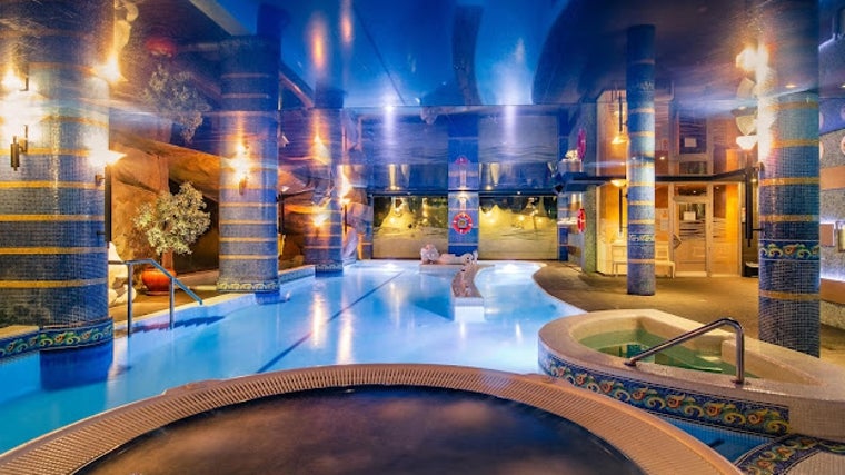 Circuito de aguas spa óleo salud