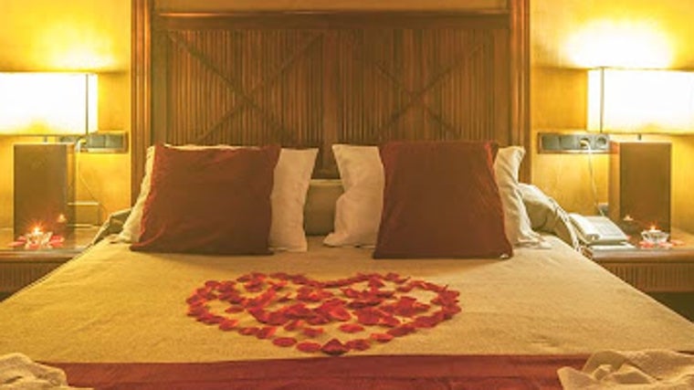 Una de las cuarenta habitaciones