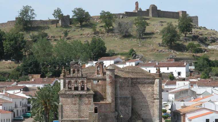 Imagen del pueblo de Aracena