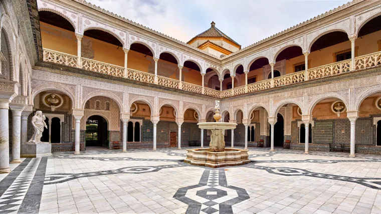 Patio interior de la Casa de Pilatos