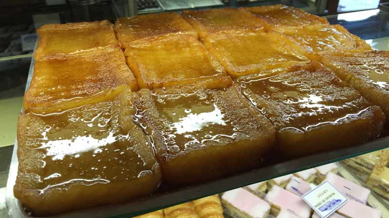 Torrijas de la Confitería La Campana