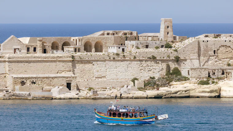 Imagen del Fuerte de Ricasoli de Malta