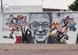 Este es el pueblo de Almería que esconde un museo de grafitis que cambia cada año