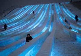 Así es el parque de hielo y nieve más grande del mundo