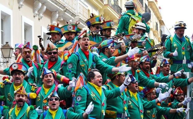 Carrusel de coros en el carnaval de Cádiz