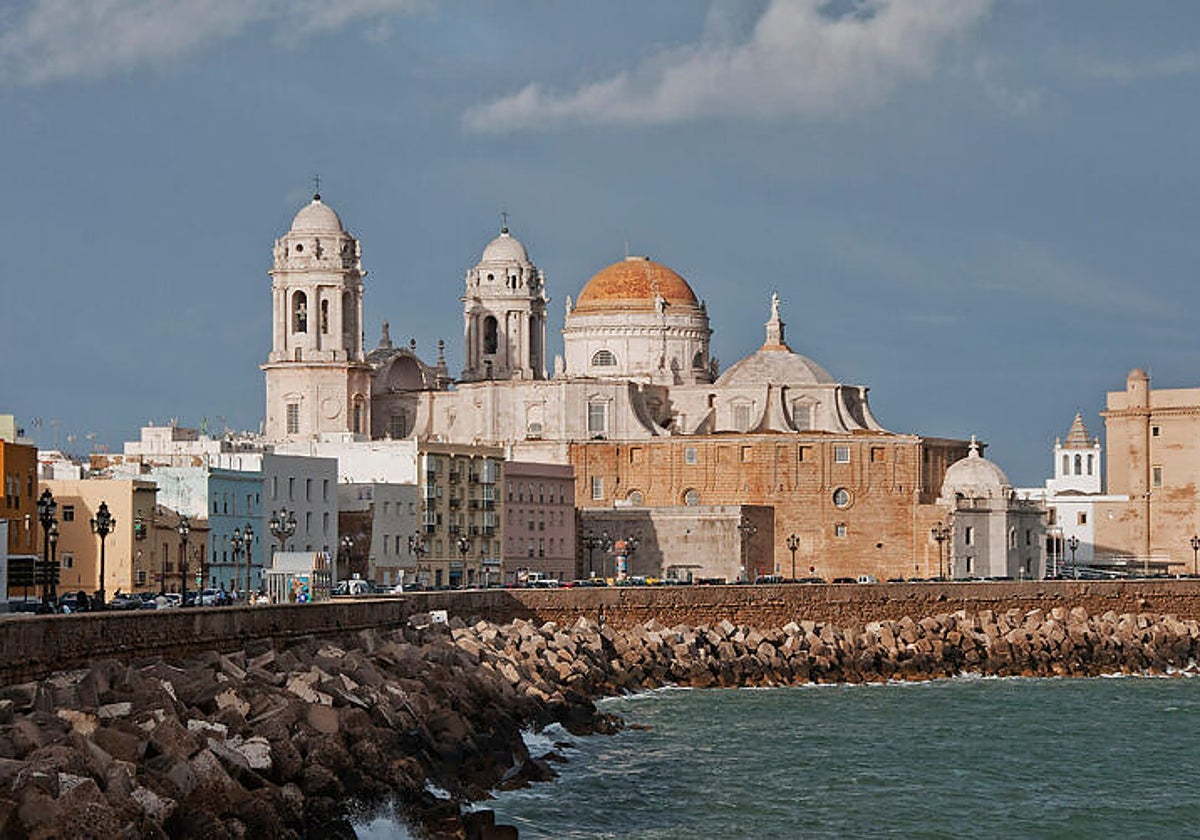 Vista de la Catedral de Cádiz