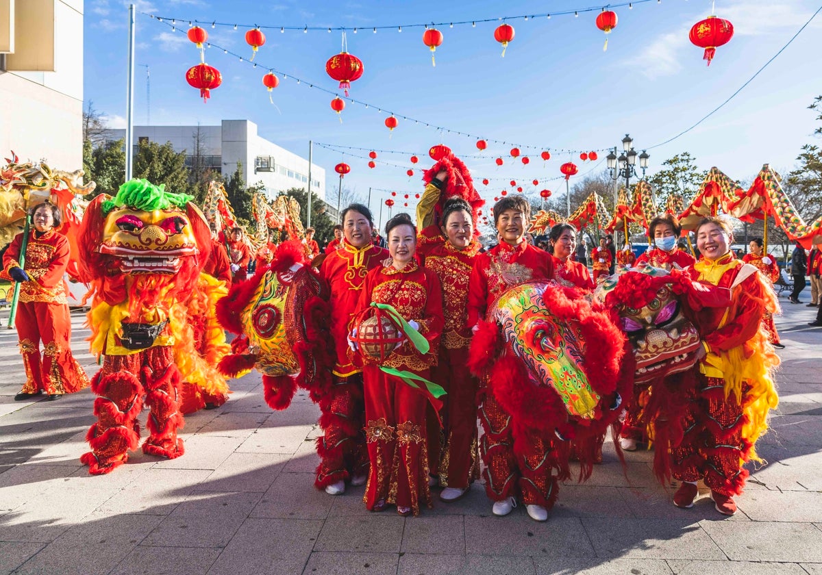 Desfile del Año Nuevo Chino en Usera