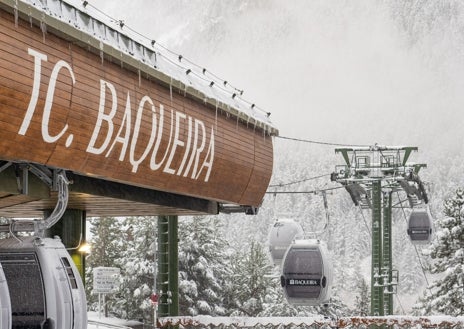 Imagen secundaria 1 - Imágenes de la estación de Baqueira Beret