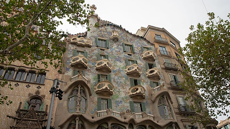 Fachada de la Casa Batlló