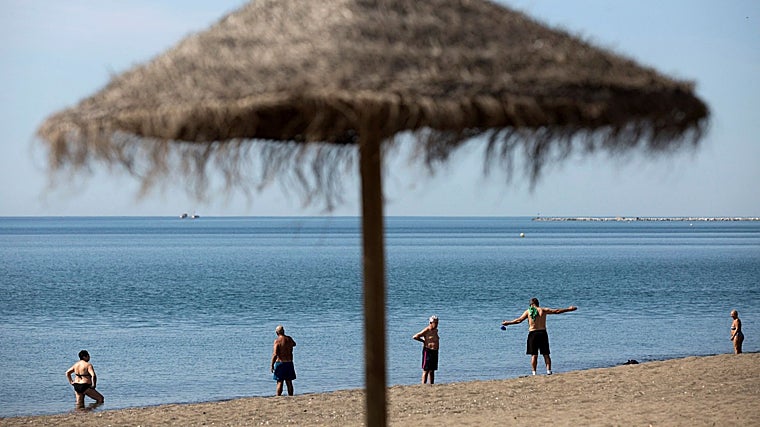 Playa de La Misericordia de Málaga