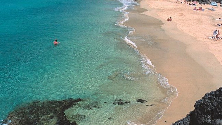 Playa del Papagayo en Lanzarote