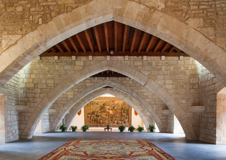 Imagen secundaria 1 - Patio de armas, Salón Mayor e interior del Salón de actos