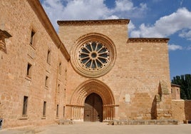 Imagen del monasterio de Santa María de Huerta