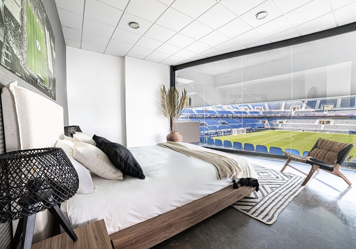 Imagen de la habitación en La Rosaleda
