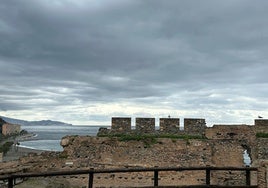 Vista del mar desde el castillo de San Miguel, una joya bien conservada