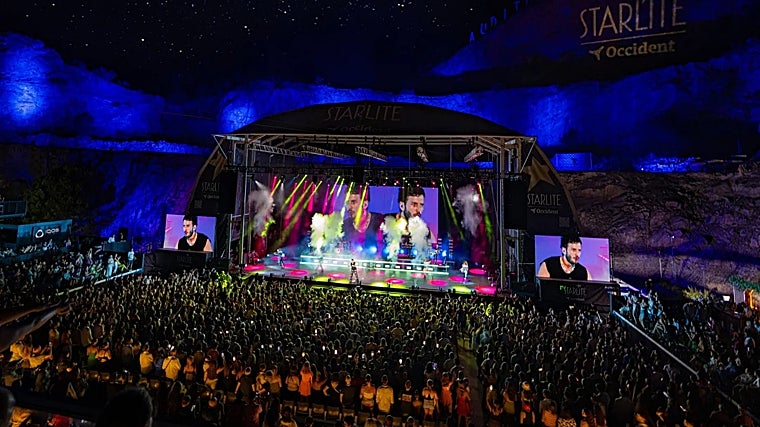 Concierto de Sebastián Yatra en Starlite