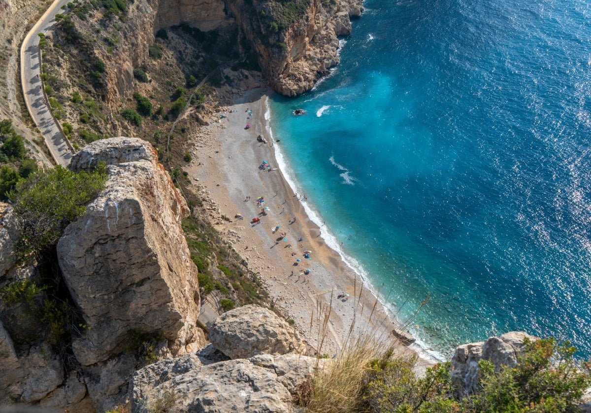 Cala del Moraig en Benitachell