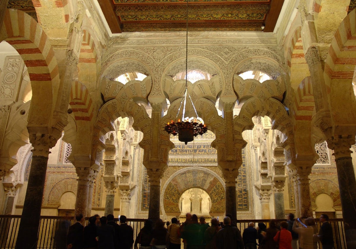 Interior de la Mezquita de Córdoba