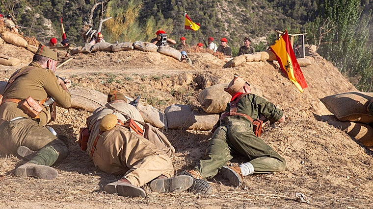 Fayón revive la Batalla del Ebro: así es la recreación de uno de los episodios clave de la Guerra Civil