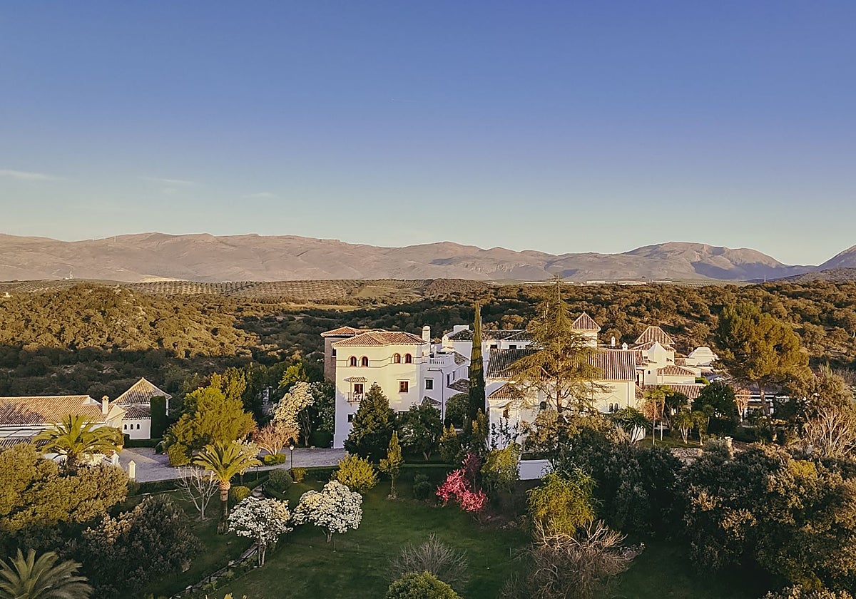 Finca La Bobadilla, en la sierra de la Loja, en Andalucía