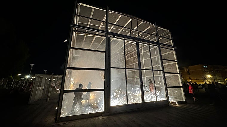 El cohetódromo alberga espectáculos pirotécnicos