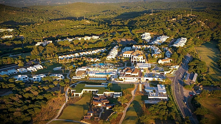 Vista aérea del hotel So Sotogrande