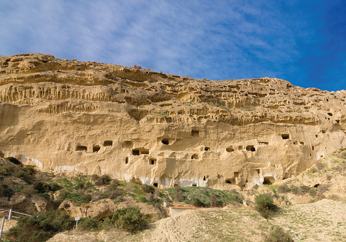 Paraje de Cuevas del Calguerín en Cuevas del Almanzora