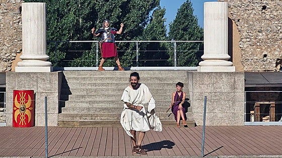 Actuaciones, teatro y diversión para descubrir Clunia Sulpicia, la Roma escondida en Burgos