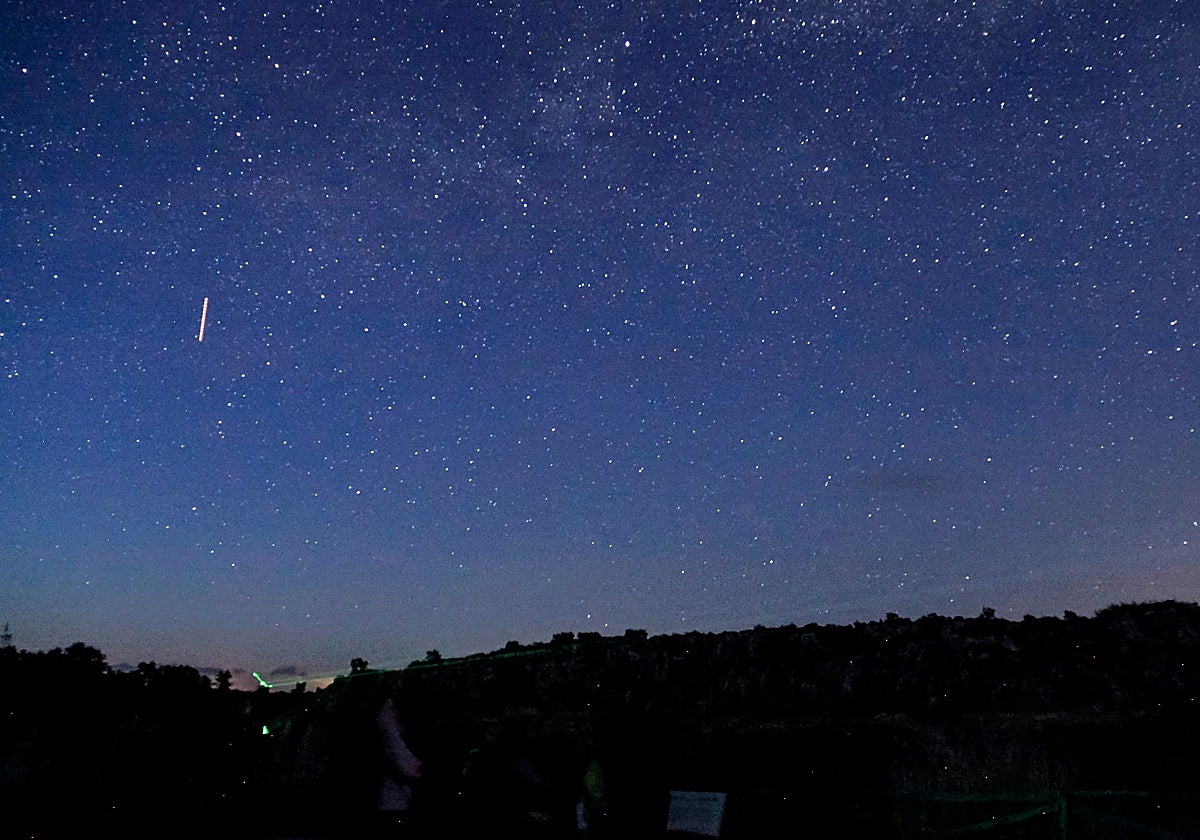Cielo estrellado en el Cerro del Hierro