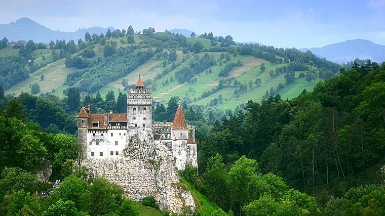 Imagen del castillo de Bran, el que inspiró para la película Drácula