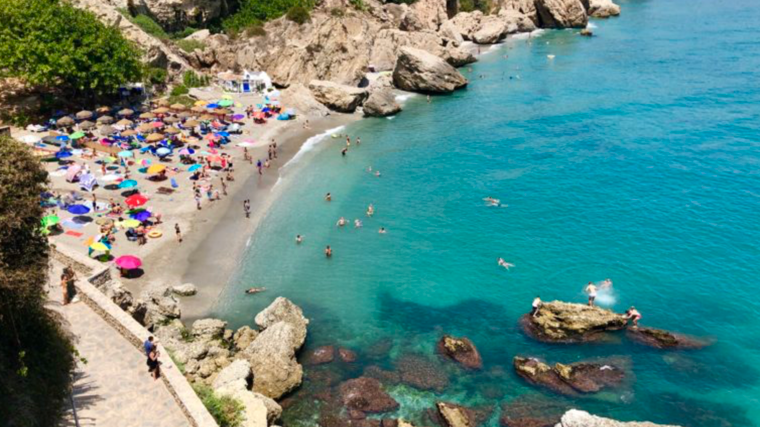 Playa de Calahonda en Nerja