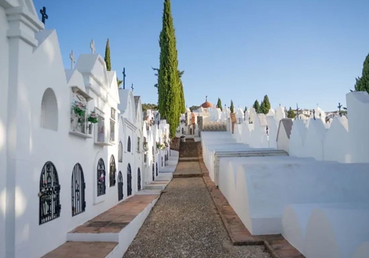 Cementerio de San Sebastián, en el municipio malagueño de Casabermeja