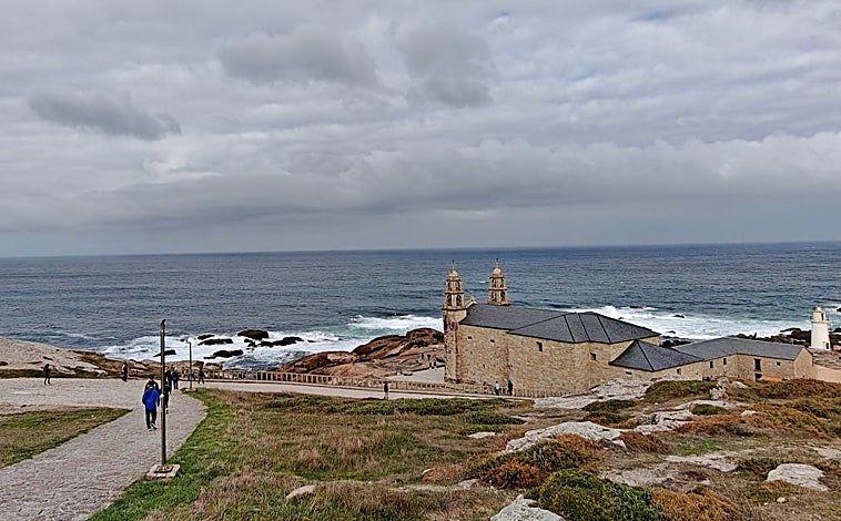 Main image – View of the oceanfront reserve (above); A picture of some of the ships inside; The Virgin and the child Jesus in her arms