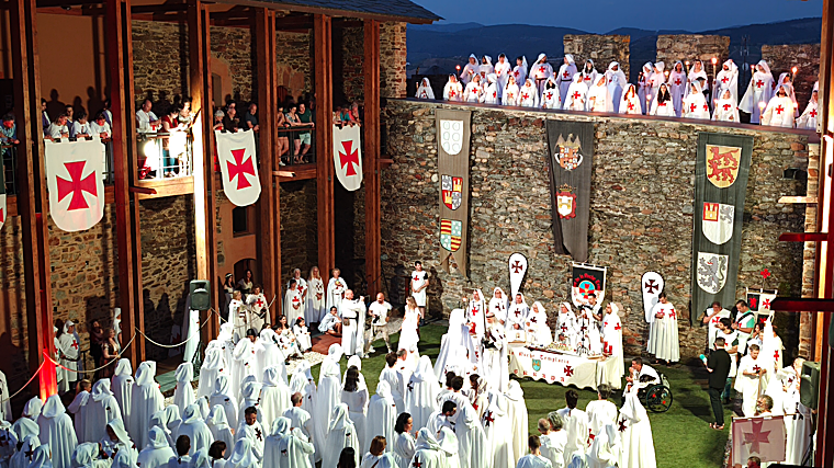 Celebración de la Noche templaria