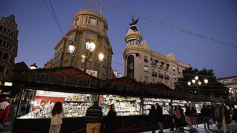 Mercado de Natal em Las Tendillas, Córdoba