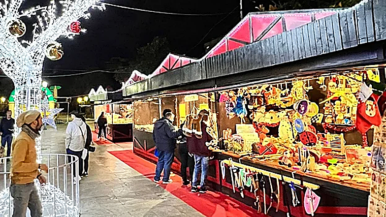 Mercado de Natal em Jaén