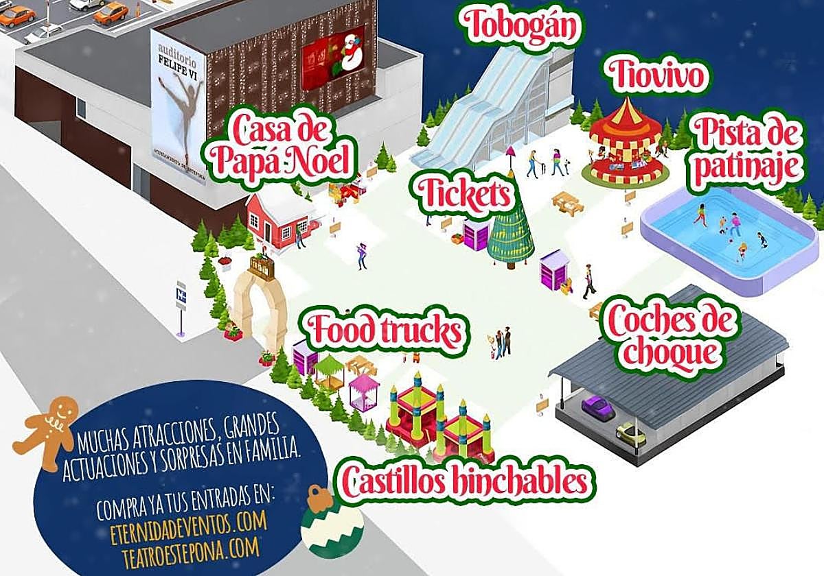 Nuevo Parque de la Navidad de Estepona