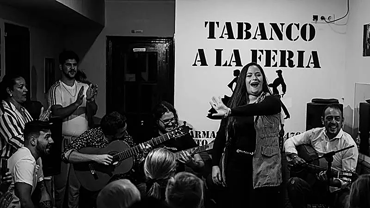 Zambomba em Tabanco na feira