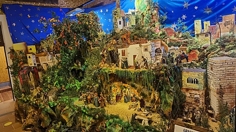 Presépios no Caminho de Santiago.