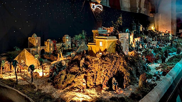 Presépios no Caminho de Santiago.