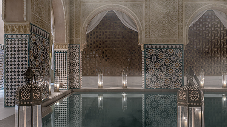 O Hammam Garden irá envolvê-lo numa atmosfera mágica.