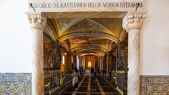 Capilla de los huesos de la Iglesia de San Francisco.