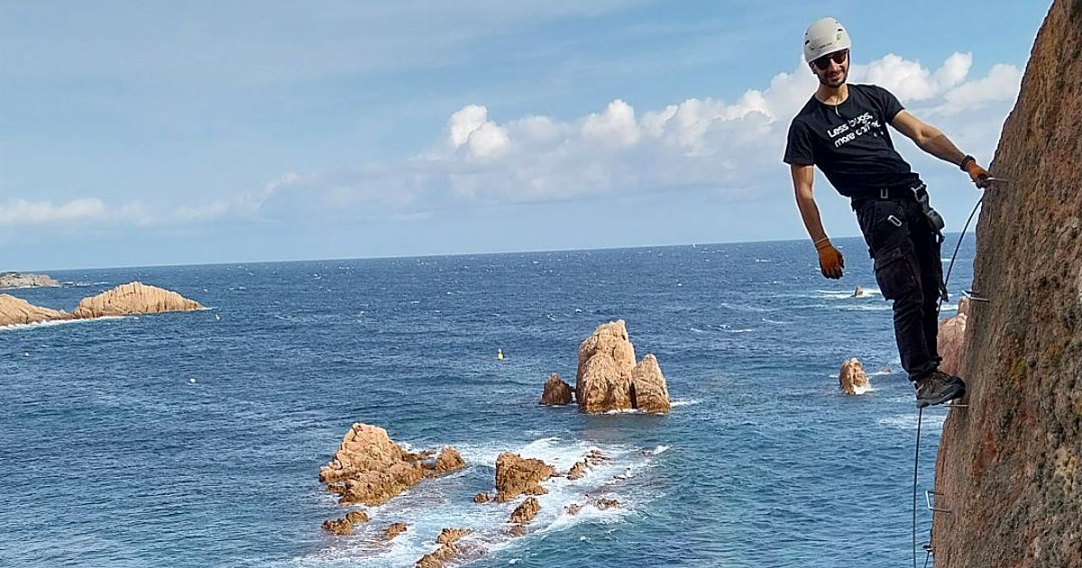 La única vía ferrata de Europa sobre el mar está en este pueblo de Gerona