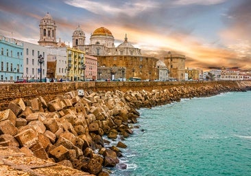 Paseo Marítimo de Cádiz que rememora a la ciudad cubana de La Habana